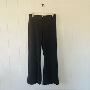 Black Wide-Leg Pants